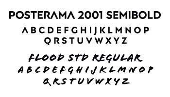 Polices de caractères utilisé dans la charte graphique du logo Pic de Gance réalisé par Lisa Bardet, Conceptrice et Designer UI | Portfolio Digital Lisa